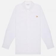 Женская рубашка  Baby Fox Casual, цвет белый, размер 40 Maison Kitsune