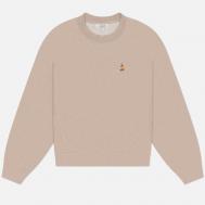 Женская толстовка  Dreaming Fox Open Pocket, цвет бежевый, размер L Maison Kitsune
