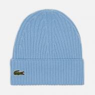 Шапка  Ribbed Wool Knit, цвет голубой Lacoste