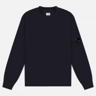 Мужская толстовка  Diagonal Raised Fleece Crew Neck Lens Regular, цвет синий, размер L C.P. COMPANY