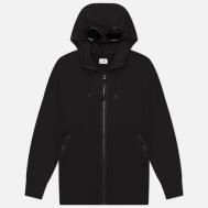 Мужская толстовка  Adjustable Hoodie Kangaroo Pocket Lens, цвет чёрный, размер XL C.P. COMPANY
