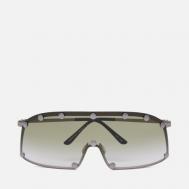 Солнцезащитные очки  Temple Shielding, цвет зелёный Rick Owens