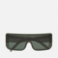 Солнцезащитные очки  Temple Documenta, цвет зелёный Rick Owens