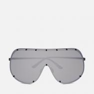 Солнцезащитные очки  Temple Shield, цвет чёрный Rick Owens