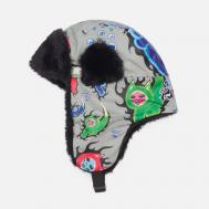 Шапка  Ember Aviator, цвет серый RIPNDIP