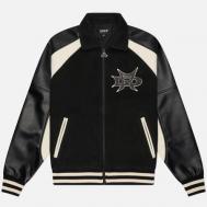 Мужская куртка бомбер  Luther Leather, цвет чёрный, размер L RIPNDIP