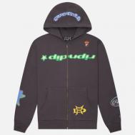 Мужская толстовка  Allure Zip Hoodie, цвет чёрный, размер S RIPNDIP
