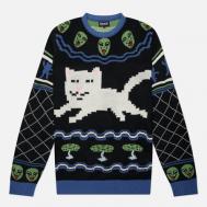 Мужской свитер  Out Of This World Knit, цвет чёрный, размер XXL RIPNDIP