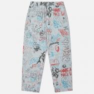 Мужские джинсы  Marker Wide Fit, цвет голубой, размер 28 RIPNDIP