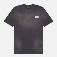 Мужская футболка  Lord Nermal Pocket, цвет серый, размер XL RIPNDIP