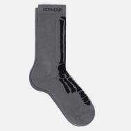 Носки  Skelly Nerm, цвет серый, размер 40-46 EU RIPNDIP