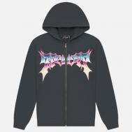 Мужская толстовка  Noid Zip Hoodie, цвет серый, размер M RIPNDIP