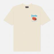 Мужская футболка  Best Meat, цвет бежевый, размер S RIPNDIP