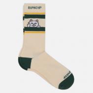 Носки  Peeking Nermal, цвет бежевый, размер 40-46 EU RIPNDIP