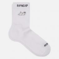 Носки  Castanza, цвет белый, размер 40-46 EU RIPNDIP
