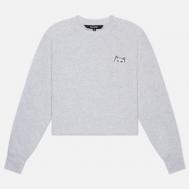 Женский лонгслив  Lord Nermal Cropped, цвет серый, размер M RIPNDIP