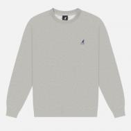 Мужская толстовка  Classic Logo, цвет серый, размер XL KANGOL
