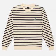 Мужская толстовка  Classic Logo Stripe II, цвет бежевый, размер XL KANGOL