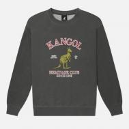 Мужская толстовка  Vintage Kangaroo, цвет серый, размер M KANGOL