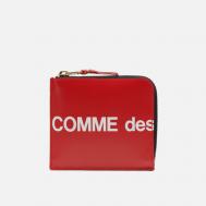 Кошелек  SA3100HL Huge Logo, цвет красный Comme Des Garçons Wallet
