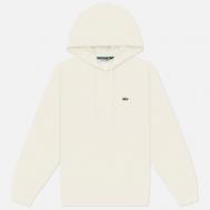 Женская толстовка  Embroidered Logo Hoodie, цвет белый, размер XS Lacoste