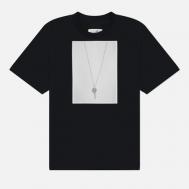 Мужская футболка  Spray Paint, цвет чёрный, размер XXL Maison Margiela MM6