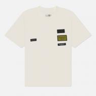Мужская футболка  Label Patch, цвет белый, размер XXL Maison Margiela MM6