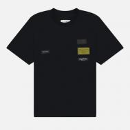 Мужская футболка  Label Patch, цвет чёрный, размер S Maison Margiela MM6