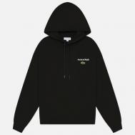 Мужская толстовка  Multi Print Fleece Hoodie, цвет чёрный, размер S Lacoste