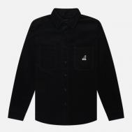 Мужская рубашка  Corduroy, цвет чёрный, размер L KANGOL