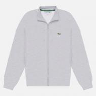 Мужская толстовка  Cardigan Full Zip, цвет серый, размер S Lacoste