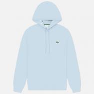 Мужская толстовка  Organic Cotton Hoodie Classic Fit, цвет голубой, размер M Lacoste