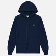 Мужская толстовка  Organic Cotton Full Zip Hoodie, цвет синий, размер XXL Lacoste