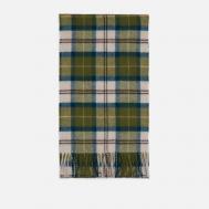 Шарф  Tartan Lambswool, цвет зелёный Barbour