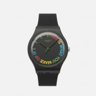 Наручные часы  Freetid, цвет чёрный Swatch