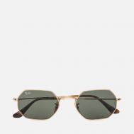 Солнцезащитные очки  Octagonal Classic, цвет золотой, размер 53mm Ray-Ban