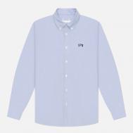 Мужская рубашка  SPN Wappen Regular Fit B.D., цвет голубой, размер L Sophnet.