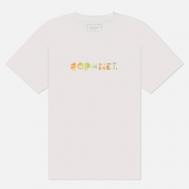 Мужская футболка  x Simon Taylor Flower, цвет белый, размер L Sophnet.