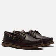Мужские ботинки  Authentic Original 2-Eye Leather Smooth, цвет коричневый, размер 44.5 EU Sperry Top-Sider