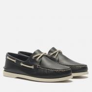 Мужские ботинки  Authentic Original 2-Eye Leather Smooth, цвет синий, размер 46 EU Sperry Top-Sider
