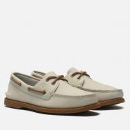 Мужские ботинки  Authentic Original 2-Eye Leather Tumbled, цвет белый, размер 44 EU Sperry Top-Sider