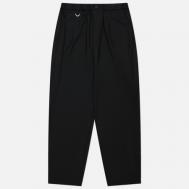 Мужские брюки  Washable Summer Wool Tapered Bold, цвет чёрный, размер L Sophnet.