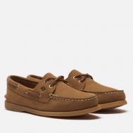 Женские ботинки  Authentic Original 2-Eye Leather Nubuck, цвет бежевый, размер 38 EU Sperry Top-Sider