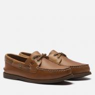 Женские ботинки  Authentic Original 2-Eye Leather Smooth, цвет коричневый, размер 39 EU Sperry Top-Sider