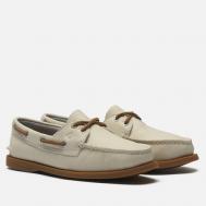 Женские ботинки  Authentic Original 2-Eye Leather Smooth, цвет белый, размер 40 EU Sperry Top-Sider