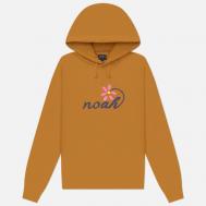 Мужская толстовка  Florist Hoodie, цвет коричневый, размер XL NOAH