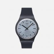 Наручные часы  Silver Shield, цвет чёрный Swatch