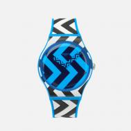 Наручные часы  Bluzag, цвет синий Swatch