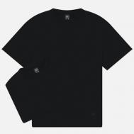 Комплект мужских футболок  2-Pack Easy, цвет чёрный, размер L Brain Dead