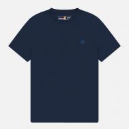 Мужская футболка  Dunstan River Slim Fit, цвет синий, размер L Timberland